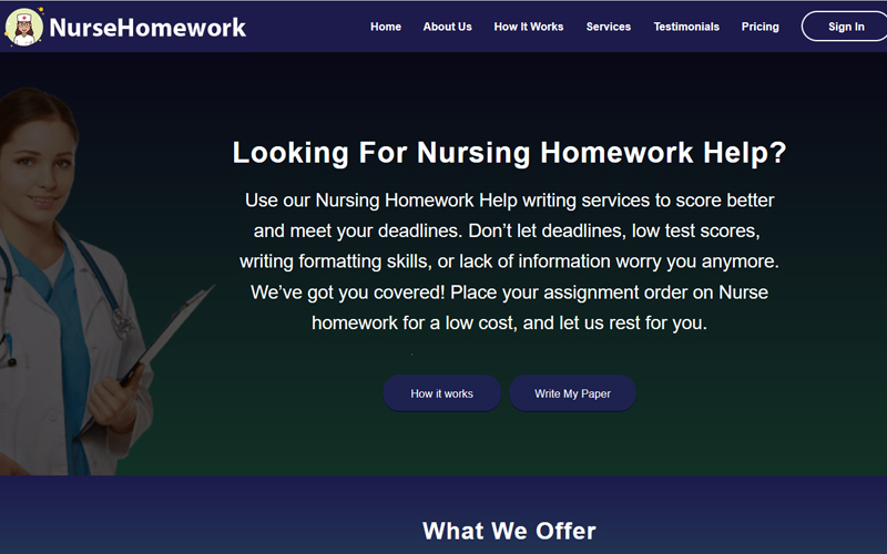 Nursing Homework