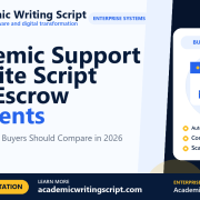Academic Support Website Script with Escrow Payments