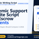 Academic Support Website Script with Escrow Payments