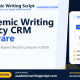 Academic Writing Agency CRM Software