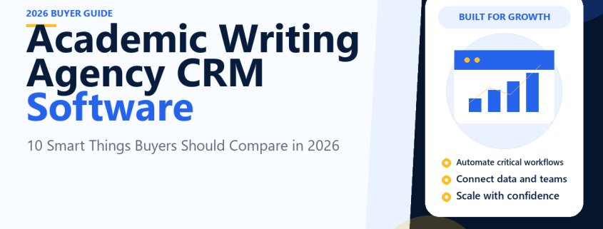 Academic Writing Agency CRM Software