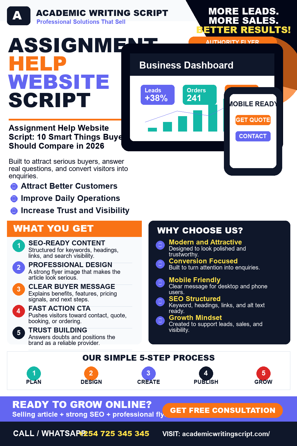 Assignment Help Website Script