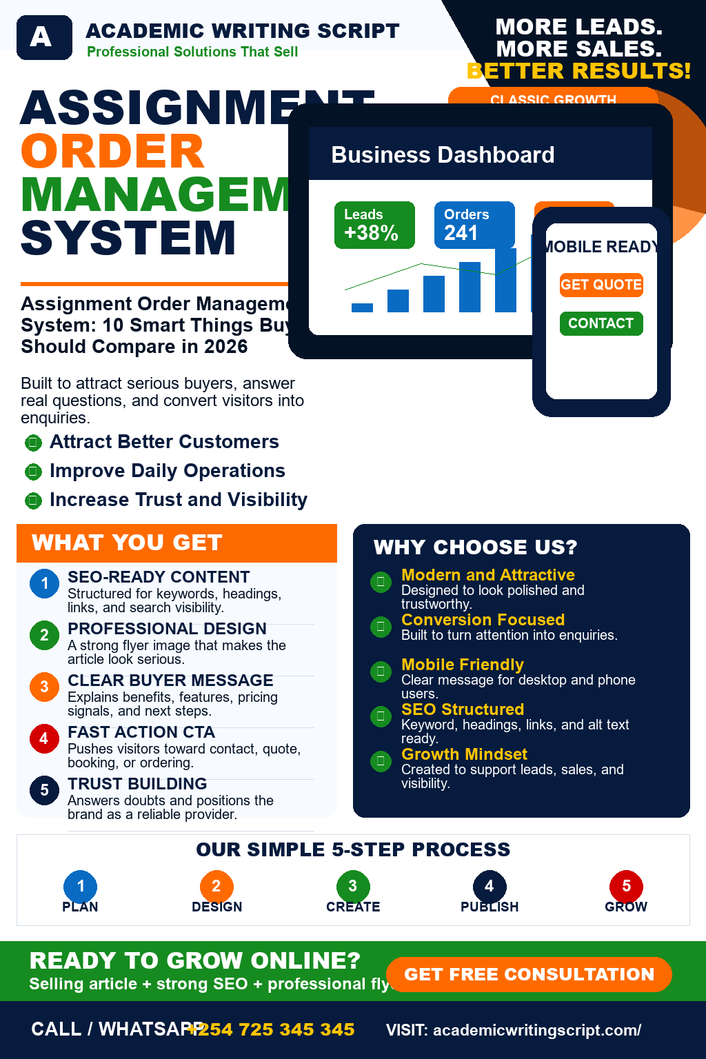 Assignment Order Management System