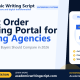 Client Order Tracking Portal for Writing Agencies