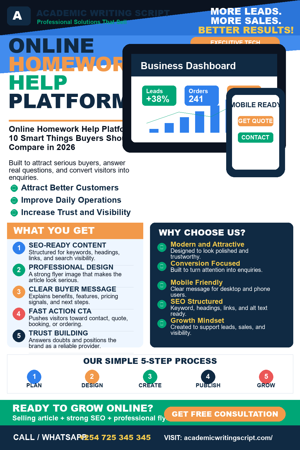 Online Homework Help Platform