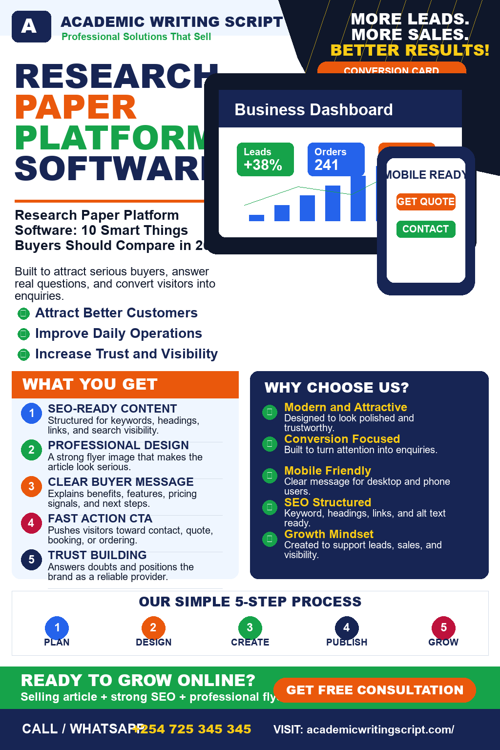 Research Paper Platform Software