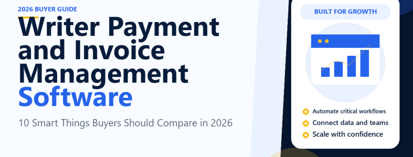 Writer Payment and Invoice Management Software