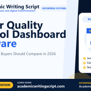 Writer Quality Control Dashboard Software